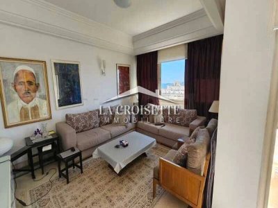Appartement s+3 meublé à louer aux Lac2 MAL0837