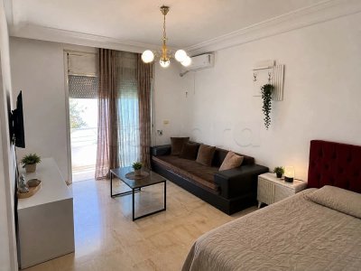 Bel appartement S+1 meublé à El Manar 1