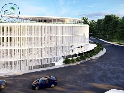 A louer immeuble prestigieux 4 niv 2800 m² à Mutuelle ville