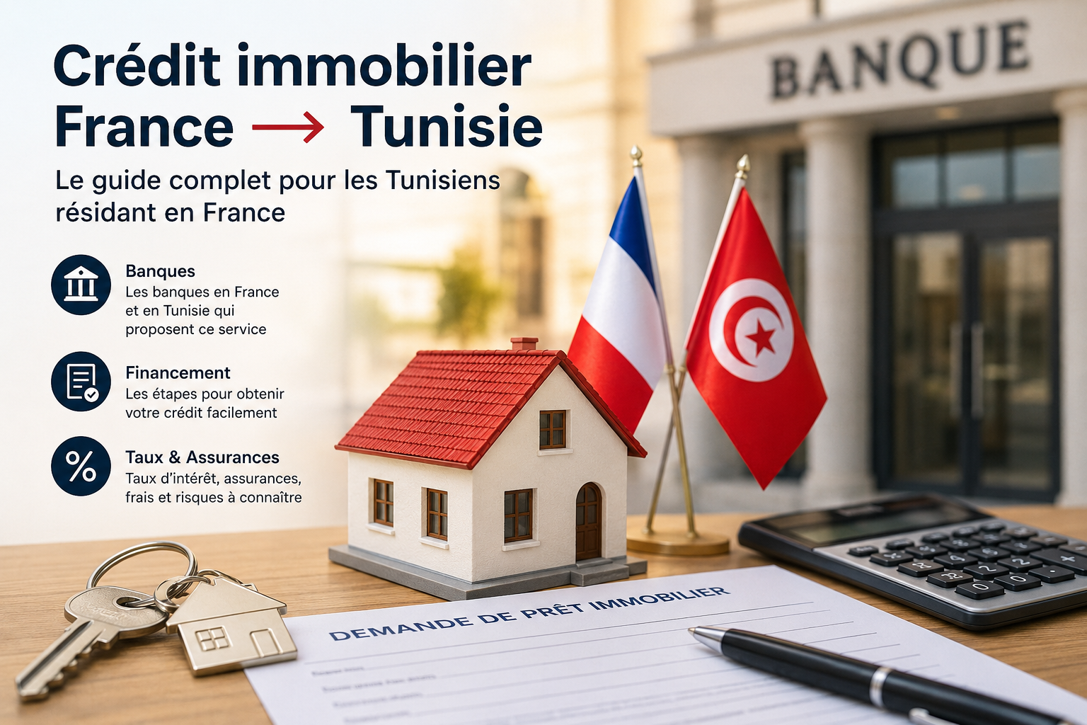 Acheter un bien en Tunisie avec un crédit en France