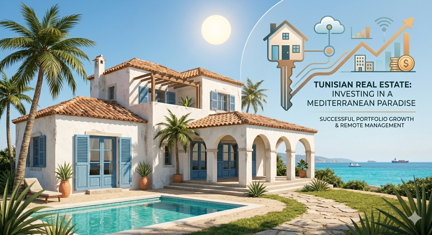 Acheter un bien immobilier en Tunisie depuis l'étranger : le guide complet 2026